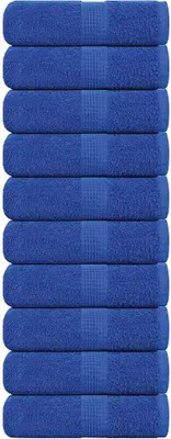 Produktbild von Gästetücher FROGN 10 Stk. Blau 30x50 cm 360 g/m²