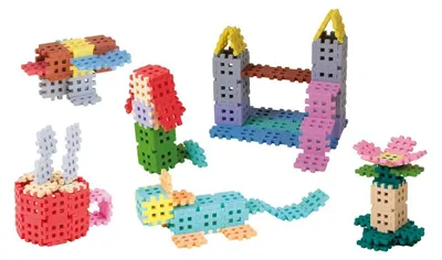 Image de Marioinex Mini Gaufre Pastel - 500 Pièces