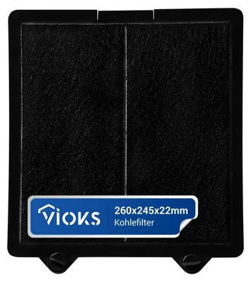 Produktbild von Omgoods – Aktivkohlefilter für Dunstabzugshaube – 246 x 278 mm