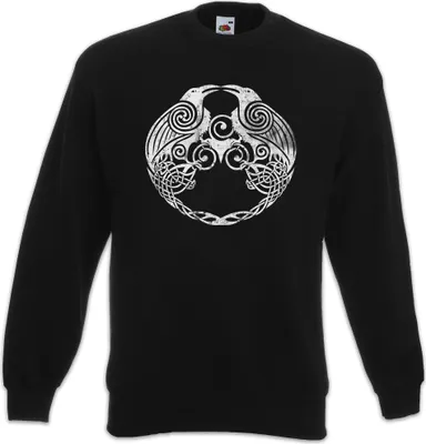 Produktbild von Urban Backwoods Hugin And Munin II, Sweatshirt, Farbe: Schwarz, Größe: L