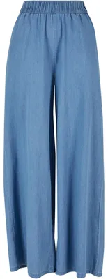 Produktbild von Urban Classics - Hosen für Damen TN1570 (5XL) (Himmelblau Gewaschen)