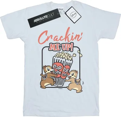 Produktbild von Disney - "Chip N Dale Crackin Me Up" T-Shirt für Herren BI40538 (XXL) (Weiß)