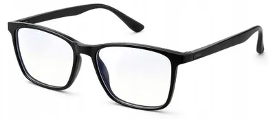 Produktbild von Moramo Klare Brille Uni mit Blaulichtfilter Schwarz