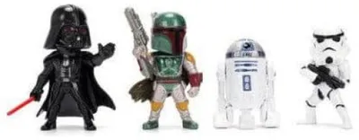 Immagine prodotto di Simba Dickie Star Wars - Confezione da 4 figurine, serie 1, lotto 2.5
