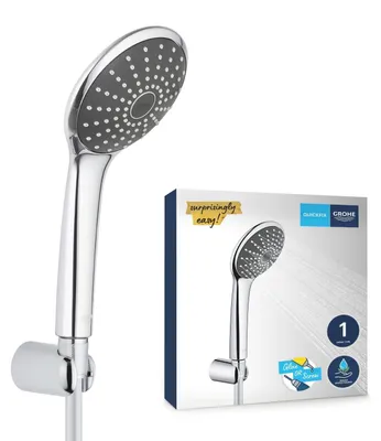 Zdjęcie produktu dla Grohe Vitalio Joy - Zestaw głowica prysznicowa, uchwyt i wąż, chrom 27324000