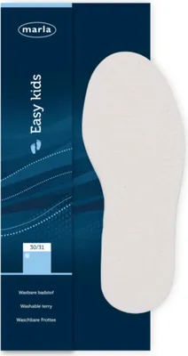 Produktbild von Marla Easy - Frottee-Einlegesohle auf Latexschaum - Größe 30/31