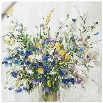 Produktbild von ARTland Wandbild, selbstklebend Wildblumenstrauß Größe: 40x40 cm