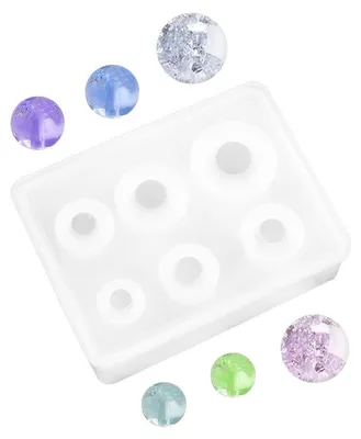 Produktbild von Kugel Silikonform für Epoxidharz, Kleine Gießform für Resin, DIY Schmuck & Dekoration