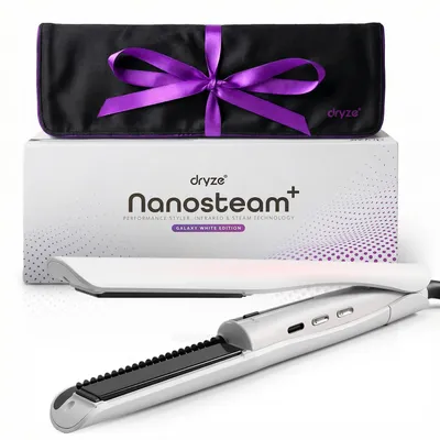 Produktbild von Dryze Nanosteam Glätteisen mit Dampf & Infrarottechnologie