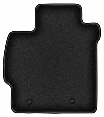 Produktbild von Fahrermatte Velours für Toyota Auris I 2006-2013 (Schrägheck) – 1-tlg, Schwarz, passgenau – Wielganizator DURBAN