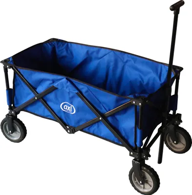 Produktbild von AXI AB110 Faltbarer Bollerwagen Blau | Faltwagen / Gartenwagen / Handwagen