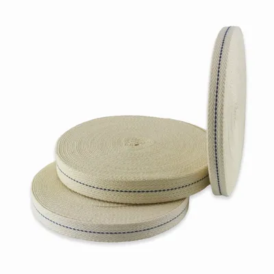 Zdjęcie produktu dla Knot płaski 22mm 5m knot do lampy naftowej knot do lampy parafinowej knot do świecy 100% bawełna