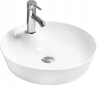 Produktbild von Mexen Arlena Aufsatzwaschbecken 43 x 43 cm, weiß - 21264300