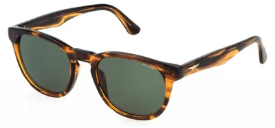 Produktbild von Police SPLP22 Marrone striato lucido 53/21/145 Herren Sonnenbrillen