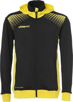 Immagine prodotto di uhlsport GOAL TEC giacca con cappuccio uomo nero/giallo lime L