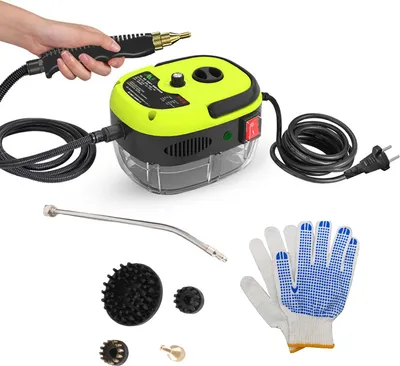 Zdjęcie produktu dla Ręczny odkurzacz parowy, 1500 W, wysoka wydajność, 6 poziomów prędkości, regulowany, praktyczny odkurzacz parowy do kuchni i lodówki