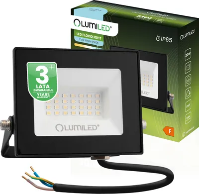 Produktbild von LUMILED LED Strahler 20W Superhell Außenstrahler 1800Lm LED Fluter Strahler für Außen IP65 Wasserdicht 6500K Kaltweiß Scheinwerfer Flutlichter schwarz Flutlichtstrahler