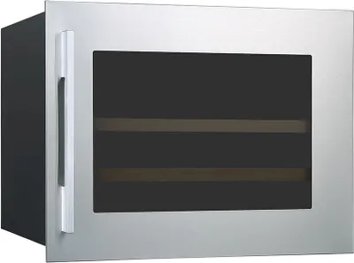 Zdjęcie produktu dla CATA VI 54024 X, Wbudowany, 28 butel., 65 W, G, Światło wewnętrzne, Stal nierdzewna