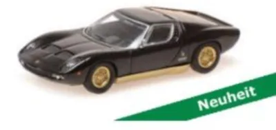 Produktbild von Minichamps 1:87 LAMBORGHINI MIURA - 1966 - BLACK