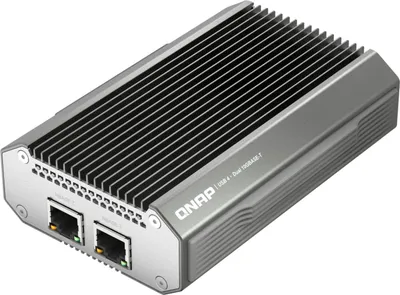Produktbild von QNAP QNA-UC10G2T - Netzwerkadapter - USB4 / Thunderbolt 4 - 10Gb Ethernet x 2