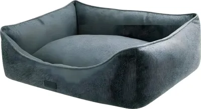 Produktbild von Nobby Hundebett Anda eckig grau, Maße: 80 x 70 x 24 cm