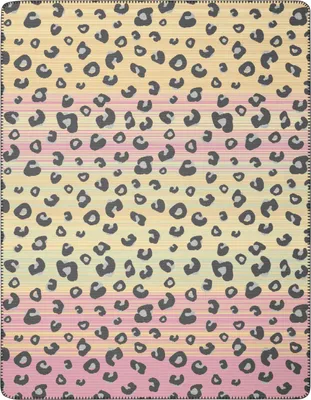 Produktbild von Biederlack Plaid mit Zierstich Young & Fancy Wild Leo Größe 150 x 200