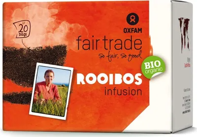 HERBATKA ROOIBOS INFUSION FAIR TRADE BIO (20 x 1,5 g) 30 g - OXFAM