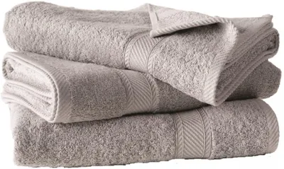 Zdjęcie produktu dla ręcznik Hélène140 cm bawełna szary 3 szt