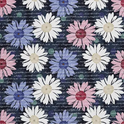 Produktbild von OUTDOOR DEKOSTOFFE OXFORD - Motiv bunte Gänseblümchen I DX349