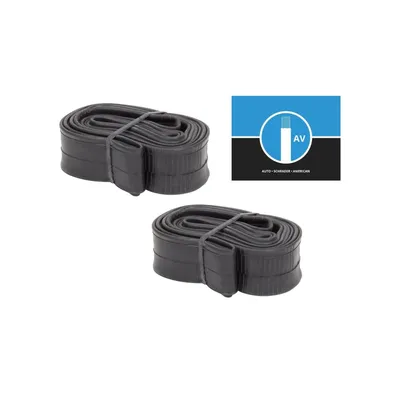 Produktbild von 2er Set Fahrradschlauch 20 Zoll Autoventil AV 1,50 bis 2,35 Zoll (40/60-406)