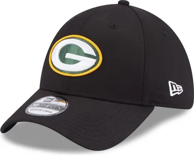 Produktbild von New Era 39THIRTY Cap Comfort Green Bay Packers black S/M