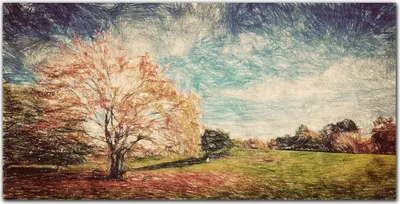 Produktbild von Coloray - Bild aus Glas - Glasbilder - 100 x 50 cm - Glasblock mit Bild Gehärtetes Glas Wohnzimmer Dekoration Wanddekoration Küche - Las Himmel