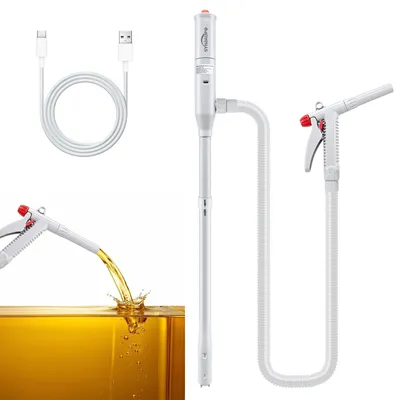 Obrázok produktu pre Elektrické čerpadlo paliva, prietok 3,2 galónov za minútu, napájané z batérie