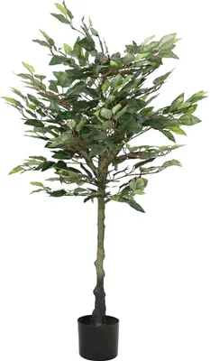 Image de Ficus artificiel 480 feuilles 130 cm vert