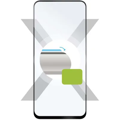 Obrázek produktu pro Tvrzené sklo Fixed Full Cover 2.5D Tempered Glass pro Motorola Moto G54 5G, s černým rámečkem