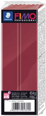 Obrázok produktu pre STAEDTLER® 8041-23 Modelovacia hmota Fimo prof 454 g bordová