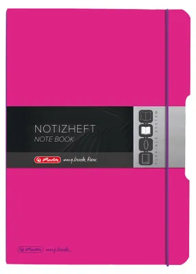 Produktbild von Herlitz 11361474, Pink, A4, 80 Blätter, 80 g/m², Kariertes Papier