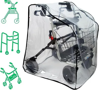 Produktbild von SENIORI Rollator Schutzhaube Abdeckung Universal Gehilfe Schutzhülle