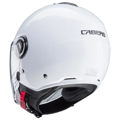 Image de Caberg Riviera V4 X casque jet, blanc métallisé, L (59/60)