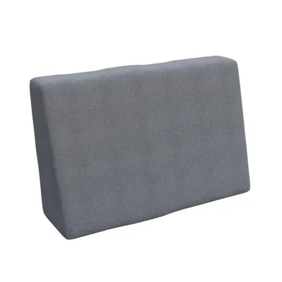 Immagine prodotto di POKAR Cuscini per pallet Cuscini per pallet sfoderabili Divano per pallet, Dimensioni:Cuscini laterali 60 x 40, Colore:Grigio