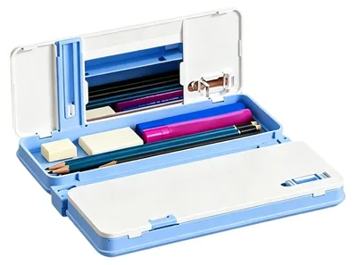 Image de Support de livre réglable avec boîte à crayons