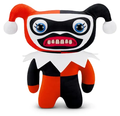 Produktbild von ZURU Fuggler x DC Funny Ugly Monster Plüschtier HARLEY QUINN