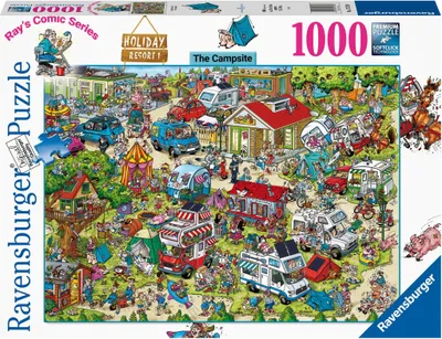 Produktbild von Puzzle Ray''s Comic Series: Holiday Resort 1 - The Campsite