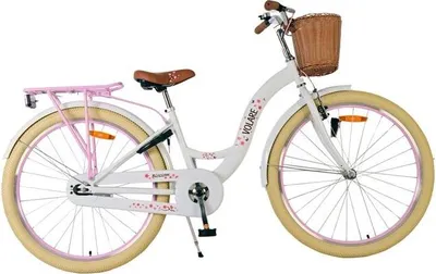 Produktbild von Volare Blossom Kinderfahrrad - Mädchen - 26 Zoll - Weiss