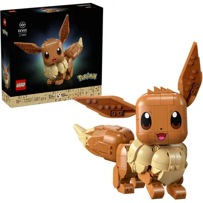 Image de LEGO Pokemon Eevee 72151 Figurine articulée Décoration Collection