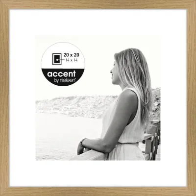 Zdjęcie produktu dla Nielsen Aura eiche         20x20 Holz inkl. Passepartout  1115002