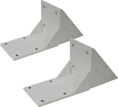 Zdjęcie produktu dla zestaw 2 adapterów krokwi do markizy kasetowej T122 T123, adapter wspornika krokwi ~ biały