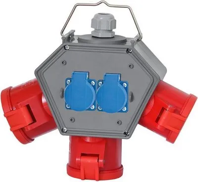 Immagine prodotto di POLYBOX Distributore di corrente Prese 3x16A/5P, 2x230V F3.0606