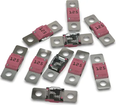 Produktbild von 10x AUPROTEC Midi Hochstromsicherung 125A Schraubsicherung pink