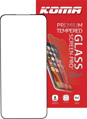 Obrázok produktu pre KOMA Tvrdené sklo Full Cover pre Samsung S22, 3D zaoblenie, tvrdosť 9H